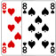 Eight of Hearts and Eight Spades