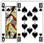 Queen of Spades and Ten of Spades