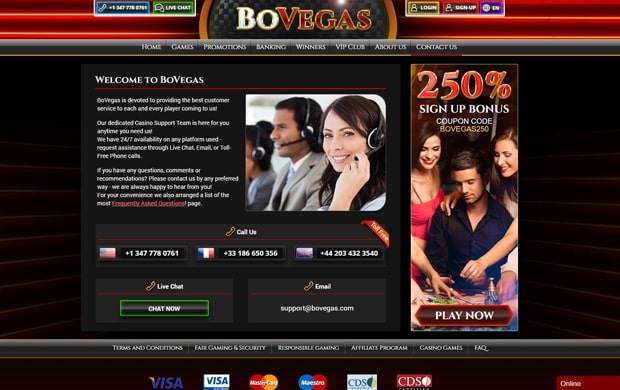 Bovegas Support
