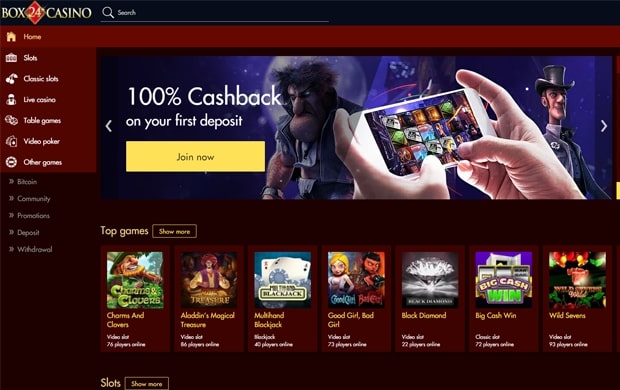 Box24 Homepage