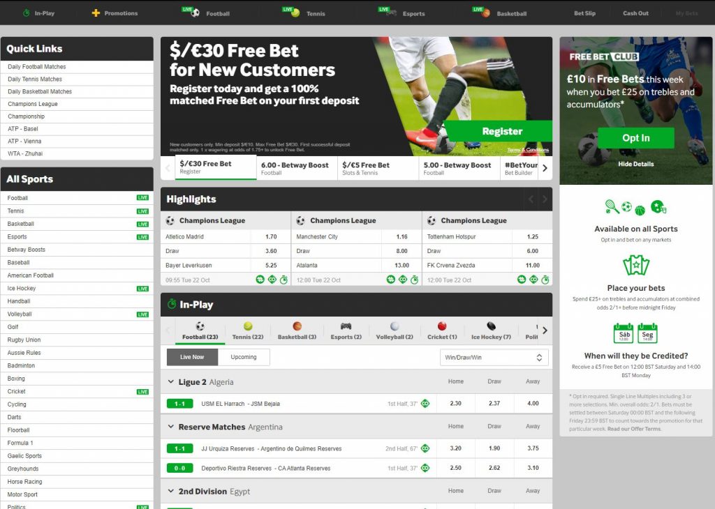 Betway Sports