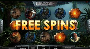 Jurassic Park Free Spins