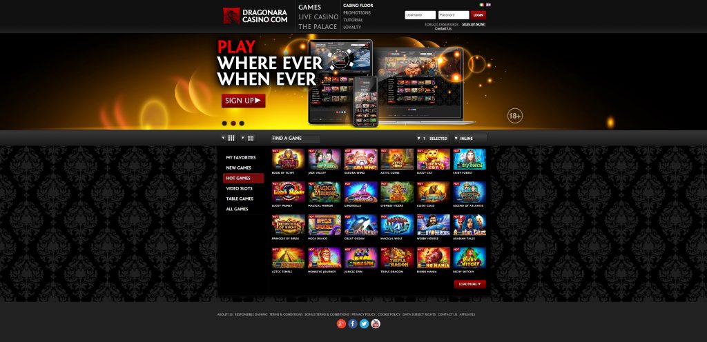 Dragonara Home Page