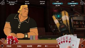 A Round of Poker Featuring Brock Samson and Claptrap
