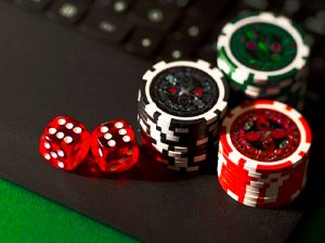 Dice and Gambling Chips