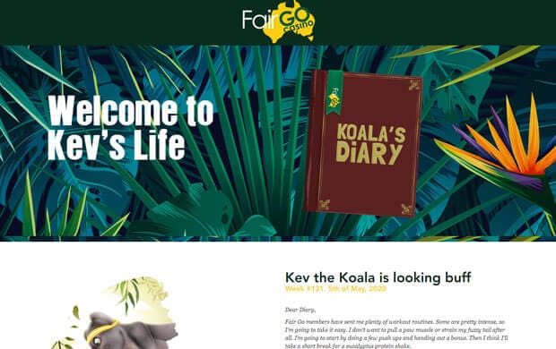 Fair Go Casino Koala Diary