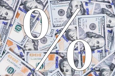 Money and Percent Sign