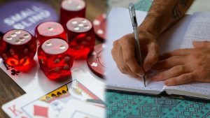 Gambling and Writing a Book