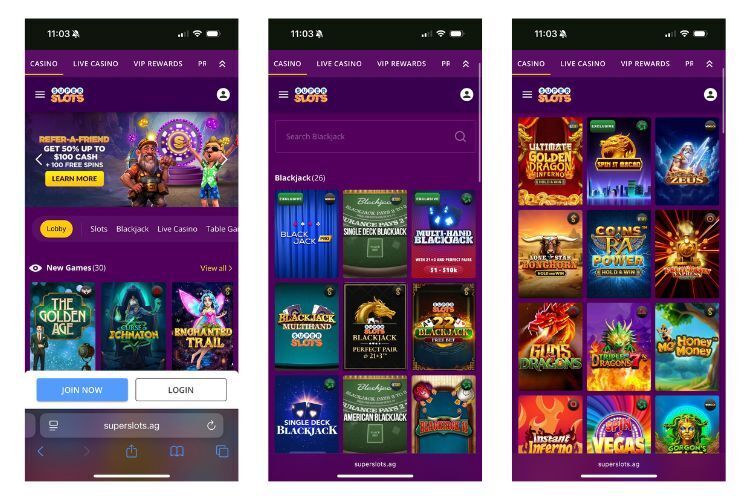 super slots mobile