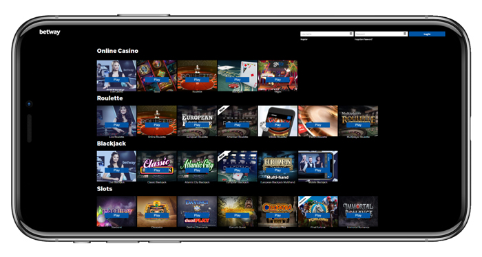 Betway Casino App