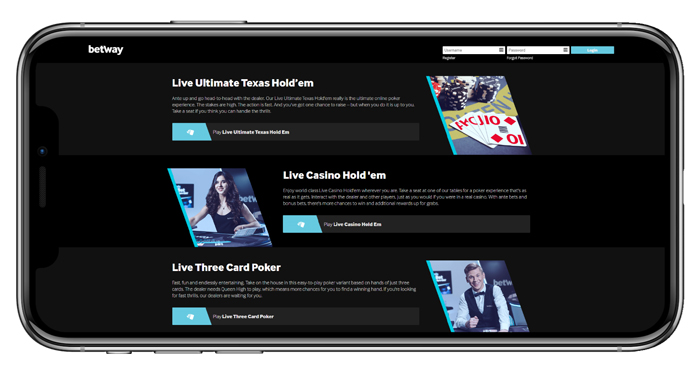 Betway Poker App