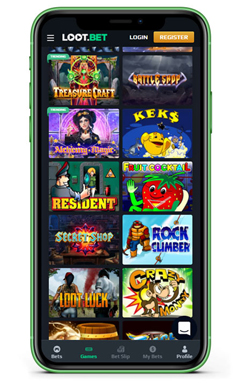 Loot.Bet on iPhone