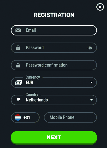 Betamo Casino Registration