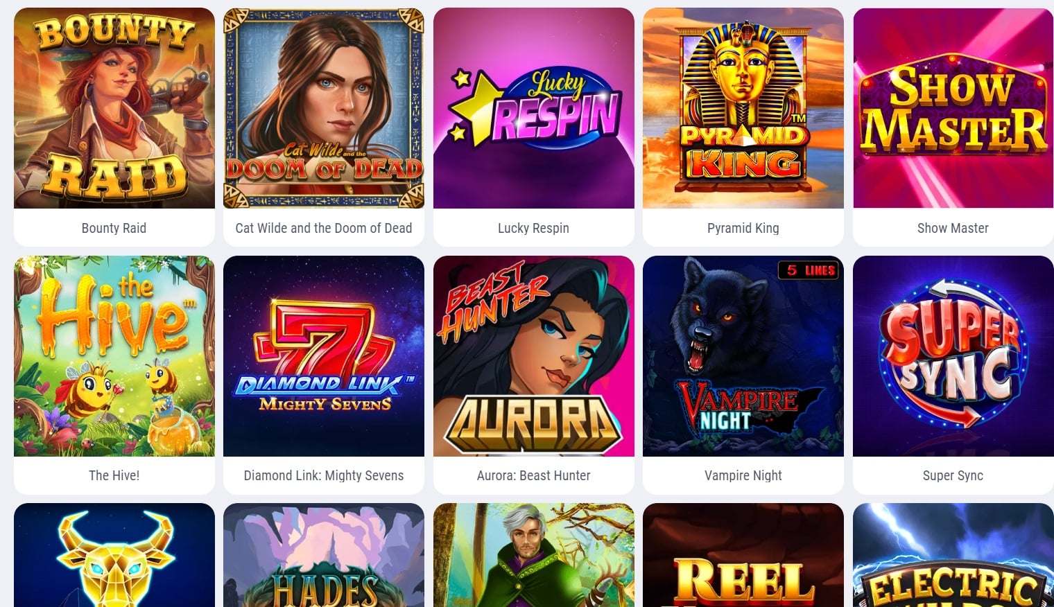 Cookie Casino Games