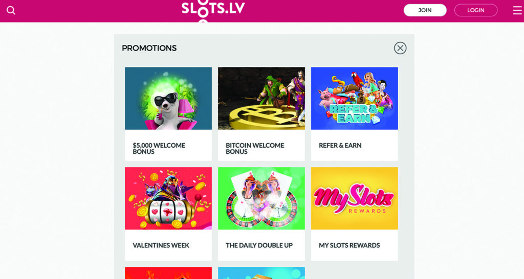 Slots.lv Screenshot