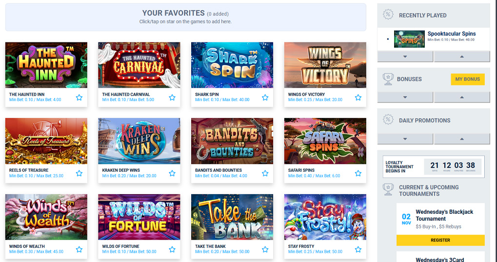 BetUS Slots