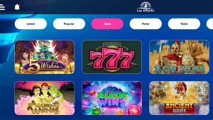 Screenshot of Las Atlantis Casino Slot Games