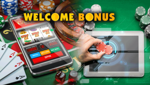 Online Casinos with Welcome Bonus Written Above