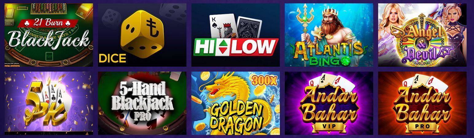 DamSlot Table Games