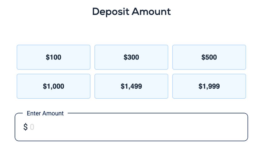 Make Your Deposit