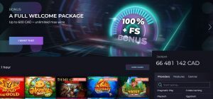 izzi casino screenshot