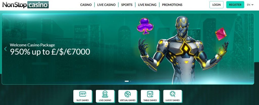 nonstop casino screenshot