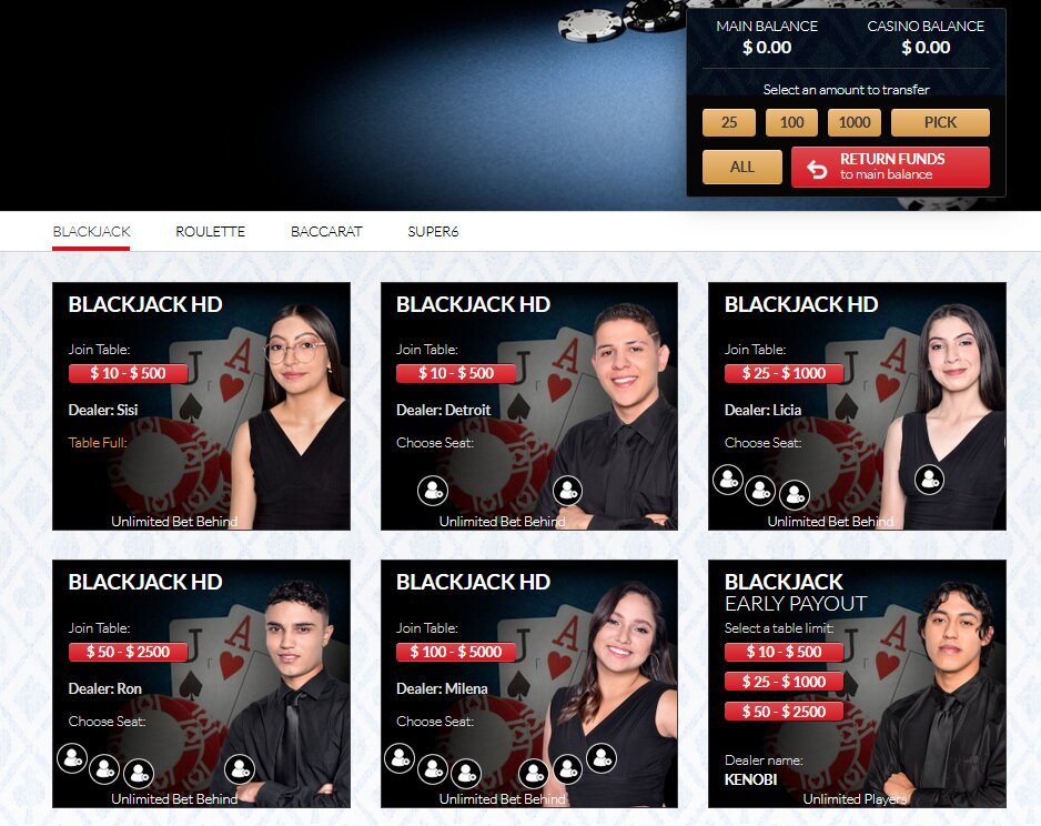 High Country Live Casino