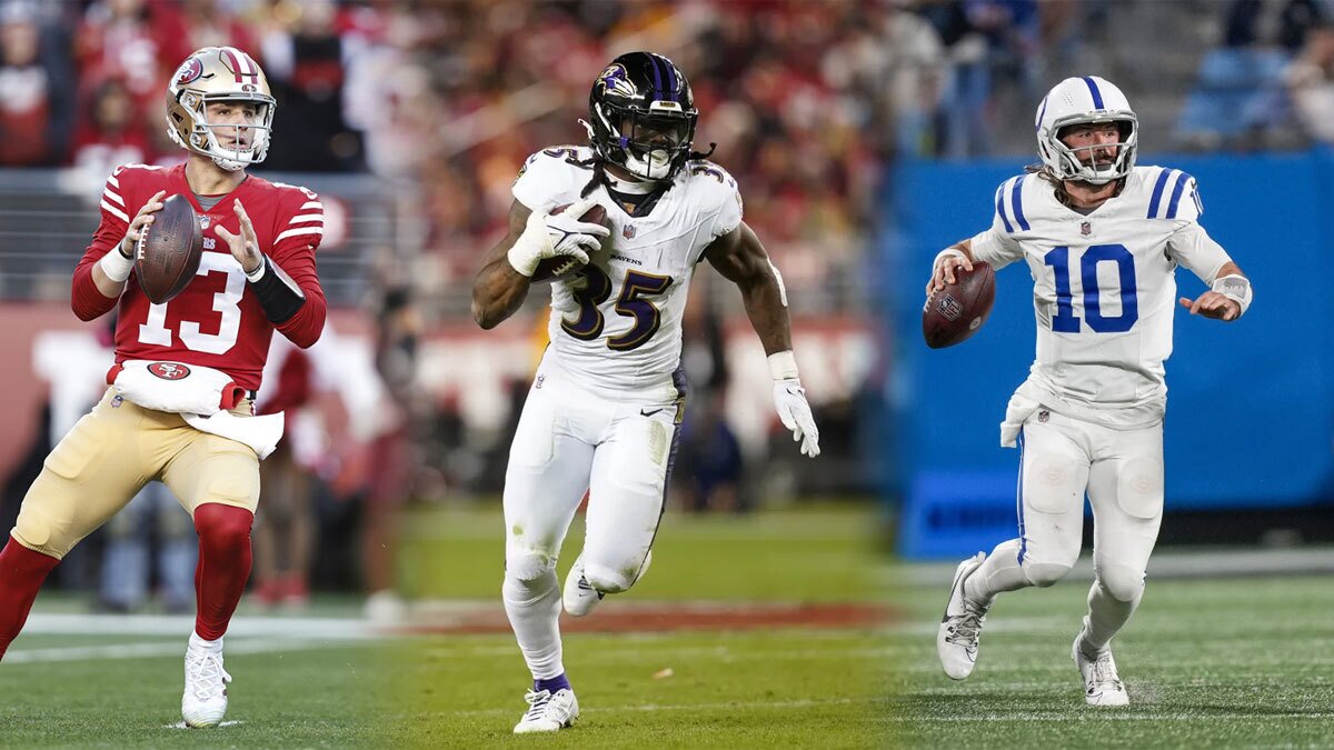 Three NFL Players Week 18