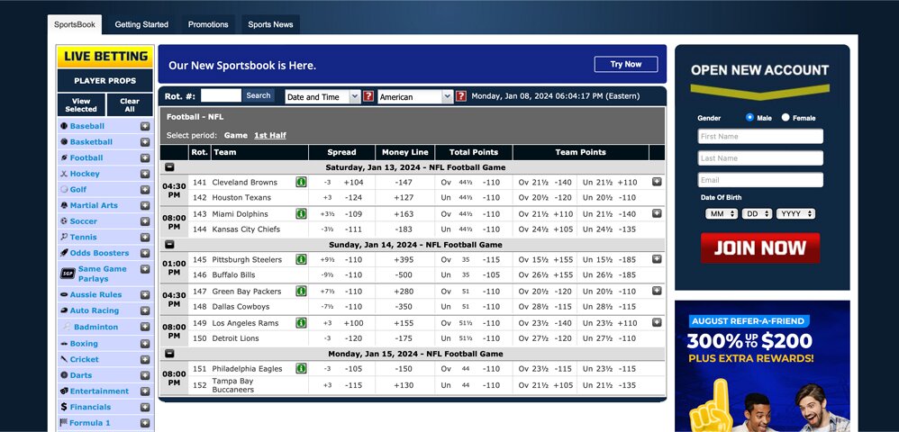 SportsBetting Sportsbook img
