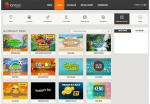 Ignition Casino Specialty