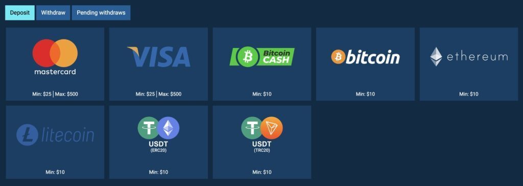 anonym bet deposit