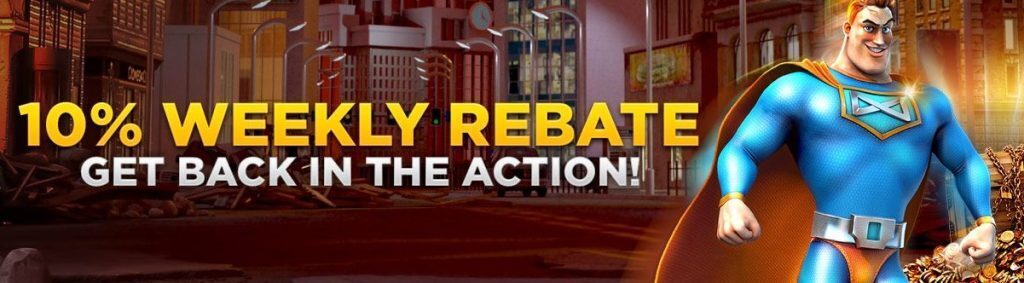 wild casino weekly rebate