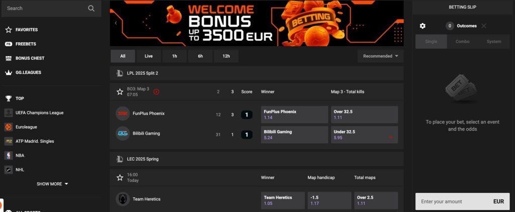 gg sports betting