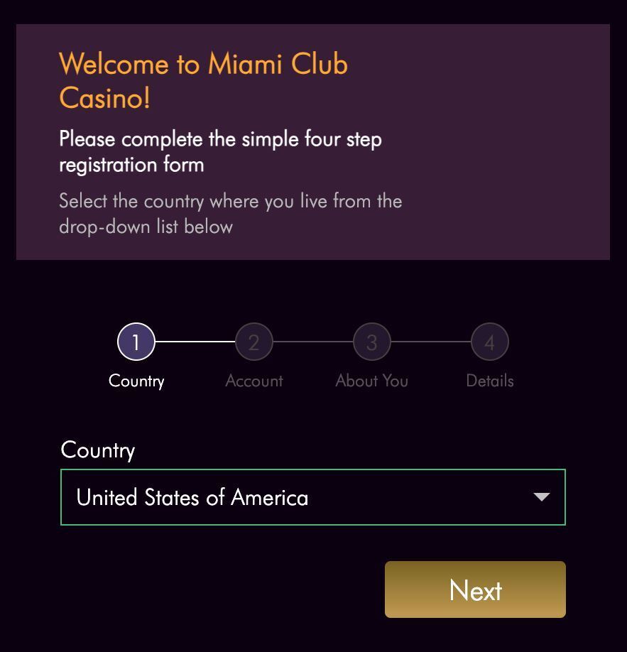 miami signup