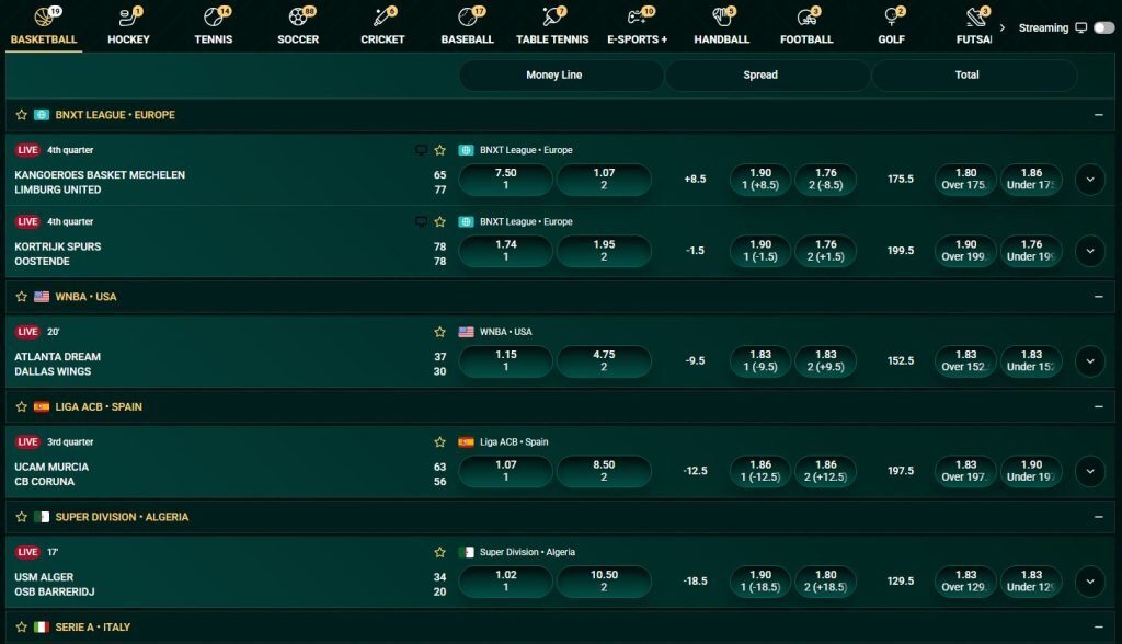 cashed live dealer