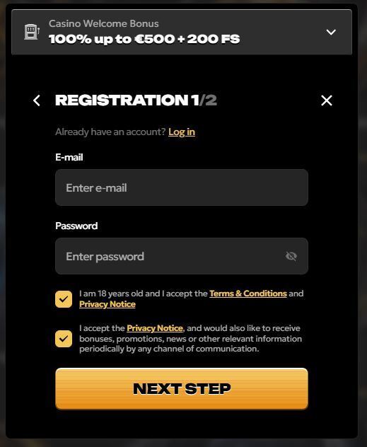 spinsy signup