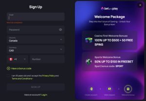 betandplay signup