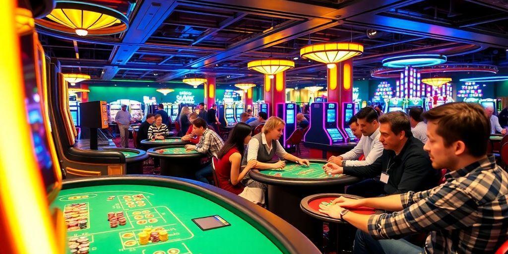 casino table game scene