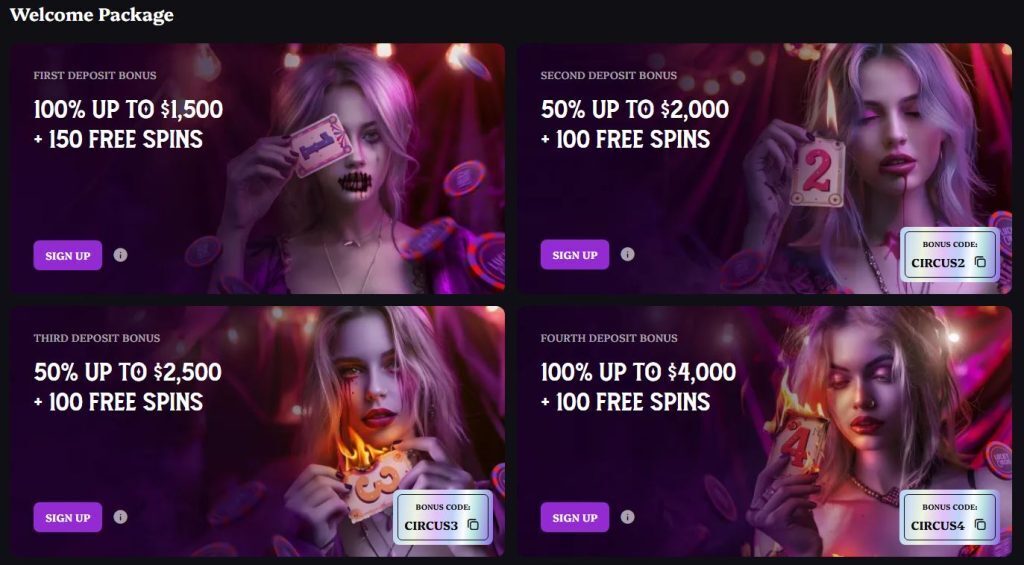 lucky circus promotions