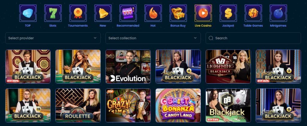 rollino live dealers