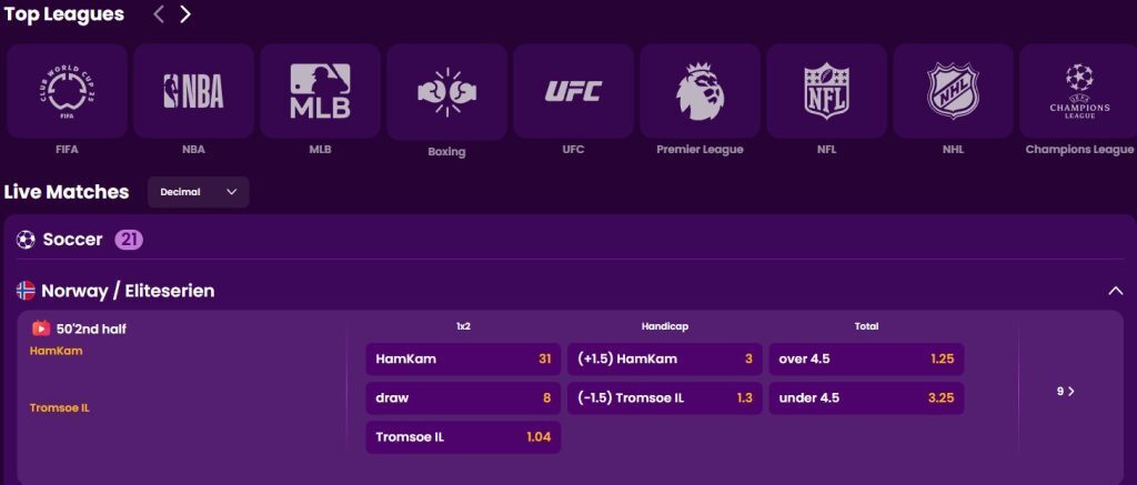 trust dice sportsbook