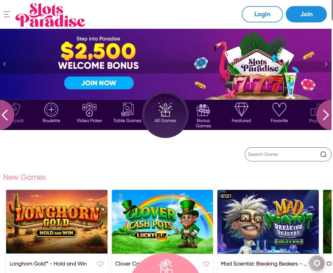 slots paradise