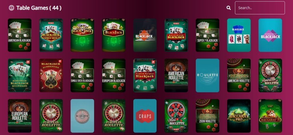 theonlinecasino table game