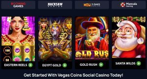 vegas coins page