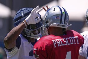 Cowboys Camp Football Dak Prescott