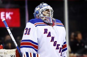 Rangers Devils Hockey Igor Shesterkin