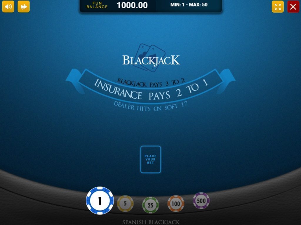 spanish blackjack