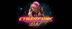 Cyberpunk-City Slot Logo
