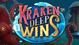 Kraken Deep Wins slot logo