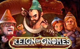 Reign of Gnomes slot logo